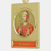 Sebastian (SNV 24) Verguld Banner Ornament (Links)
