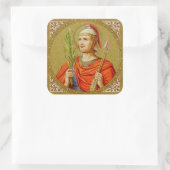 Sebastian (SNV 24) Vierkante Sticker (Tas)