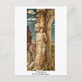 Sebastian van Andrea Mantegna Briefkaart (Voorkant)