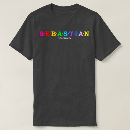 Sebastian Venerable T-shirt (Design voorkant)