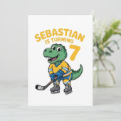 Sebastian Verjaardag 7e Kaart (Staand voorkant)
