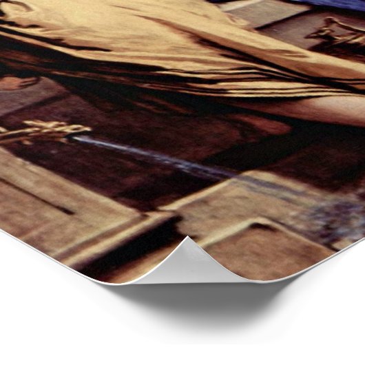 Sebastiano Ricci - Bathsheba in haar bad, Poster (Hoek)