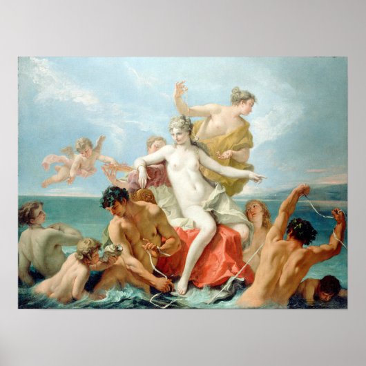 Sebastiano Ricci Triumph of the Marine Venus Poster (Voorkant)