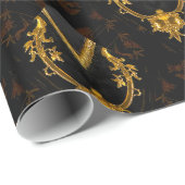 Sebastians Baroque Library Unique Chic Cadeaupapier (Rol Hoek)