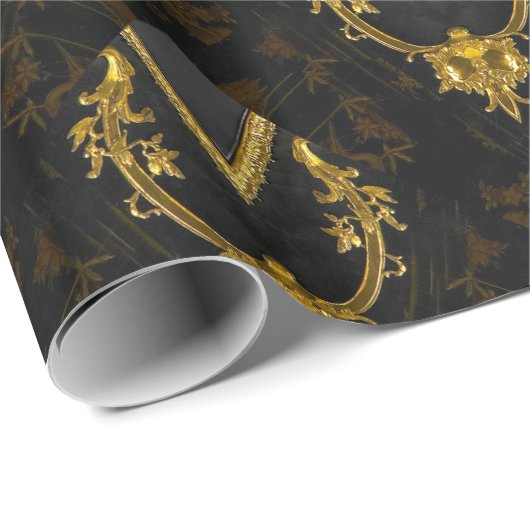 Sebastians Baroque Library Unique Chic Cadeaupapier (Rol Hoek)