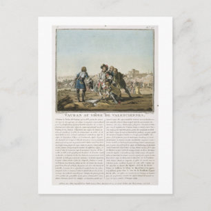 Sebastien le Prestre de Vauban (1633-1707) bij de Briefkaart