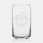 Sebastopol California Gravenstein Apple Fair Blikvorm Glas (Voorkant)