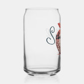 Sebastopol California Gravenstein Apple Fair Blikvorm Glas (Links)