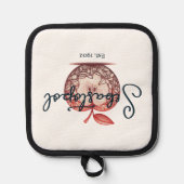 Sebastopol California Gravenstein Apple Fair Pannenlap (Voorkant)