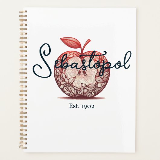 Sebastopol California Gravenstein Apple Fair Planner (Voorkant)