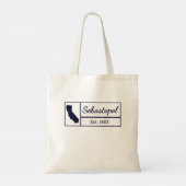 Sebastopol California Sonoma Gravenstein Appel Tote Bag (Achterkant)