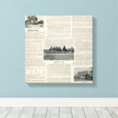 Sebastopol, Californië Canvas Afdruk (Insitu (Houten vloer))