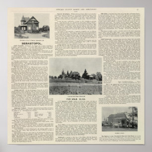 Sebastopol, Californië Poster