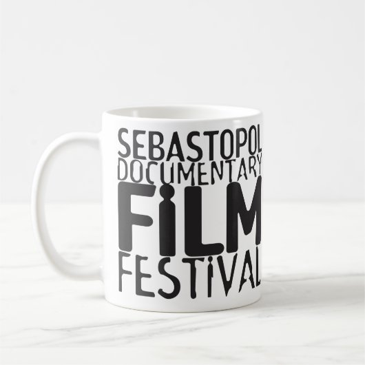 Sebastopol Doc. Fest Coffee-Mok Koffiemok (Links)