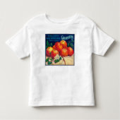 Sebastopol Gravensteins Apple LabelSonoma, CA Kinder Shirts (Voorkant)