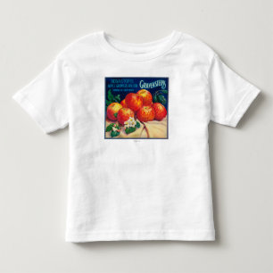Sebastopol Gravensteins Apple LabelSonoma, CA Kinder Shirts
