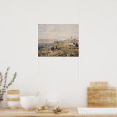 Sebastopol uit de achterkant van Fort Nicholas, bo Poster (Keuken)