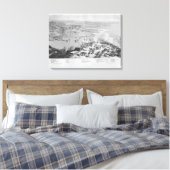 Sebastopol uit Fort Constantin Canvas Afdruk (Insitu (Slaapkamer))
