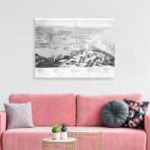 Sebastopol uit Fort Constantin Canvas Afdruk (Insitu (Woonkamer))