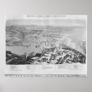Sebastopol uit Fort Constantin Poster