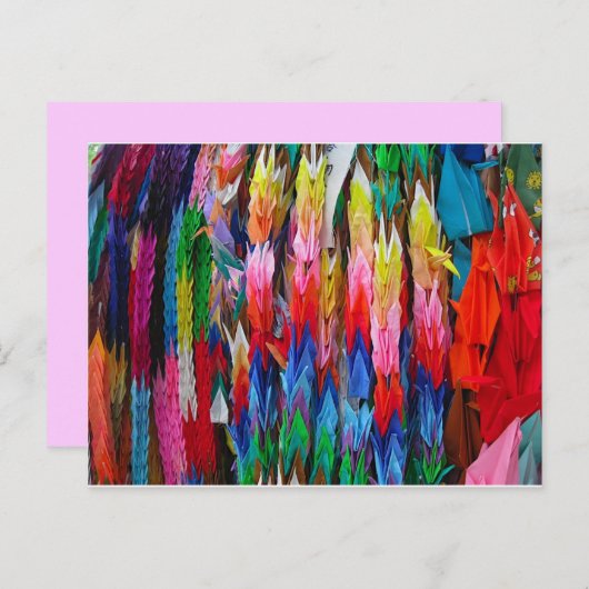 Sebazuru Briefkaart (Voorkant / Achterkant)