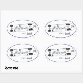 Sebi's skateboard ovale sticker (Vel)