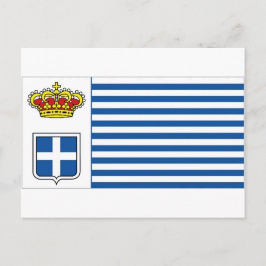 Seborga Flag Briefkaart (Voorkant)
