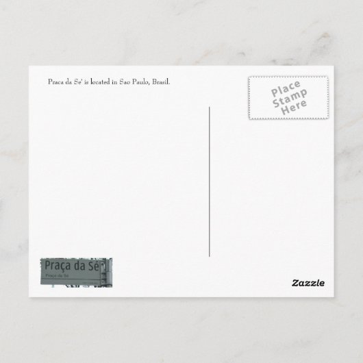 SeBriefkaart van pracaDA Briefkaart (Achterkant)