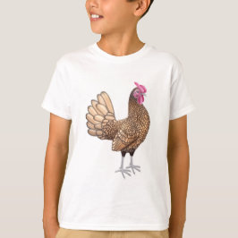Sebright Bantam Rooster Kinder T-Shirt