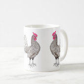 Sebright Bantam Rooster Mok (Voorkant rechts)