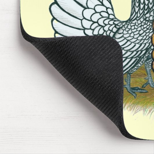 Sebright Rooster Assortation Muismat (Hoek)