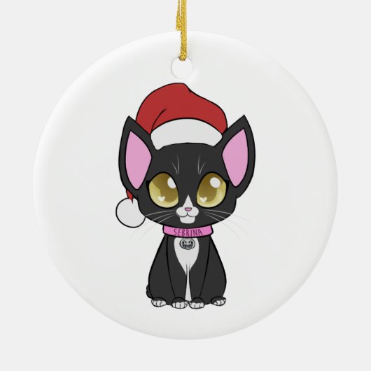 Sebrina Ornament! Keramisch Ornament (Achterkant)