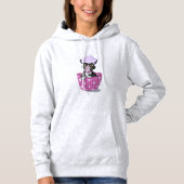 Sebrina Vrouwen Basic Hooded Sweatshirt (Voorkant)