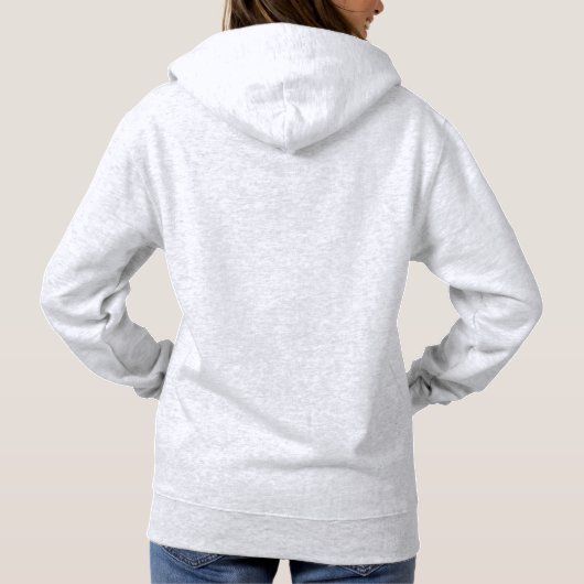 Sebrina Vrouwen Basic Hooded Sweatshirt (Achterkant)
