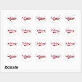 Sebring Ohio Classic Design Ronde Sticker (Vel)