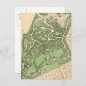 Sec 10 Brooklyn-kaart Briefkaart (Voorkant / Achterkant)