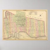 Sec 6 Brooklyn-kaart Poster (Voorkant)