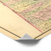 Sec 7 Brooklyn-kaart Poster (Hoek)