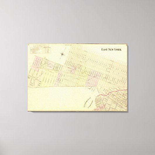 Sec. 9 East New York Canvas Afdruk (Voorkant)