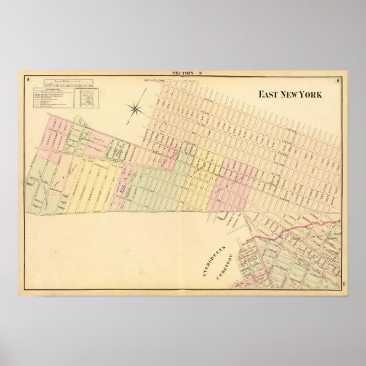 Sec. 9 East New York Poster (Voorkant)