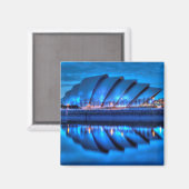 SEC Armadillo, Glasgow, Schotland Magnet (Voorkant / Achterkant)