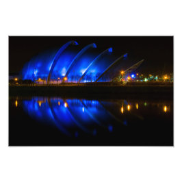 SEC Armadillo, Glasgow, Scotland Photo print Foto Afdruk