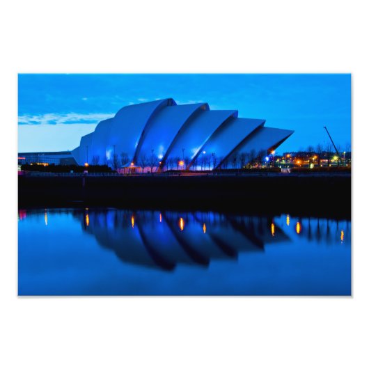 SEC Armadillo, Glasgow, Scotland Photo print Foto Afdruk (Voorkant)