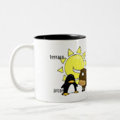 SEC-mok Tweekleurige Koffiemok (Links)