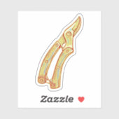 Secateurs tuingereedschap sticker (Vel)