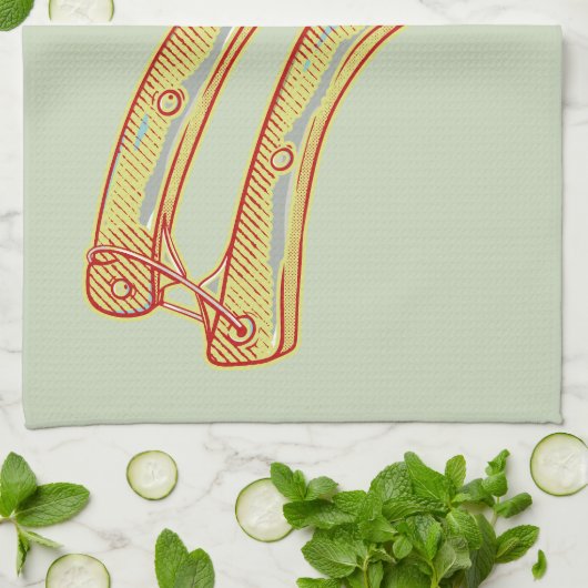 Secateurs tuingereedschap theedoek (Gevouwen)