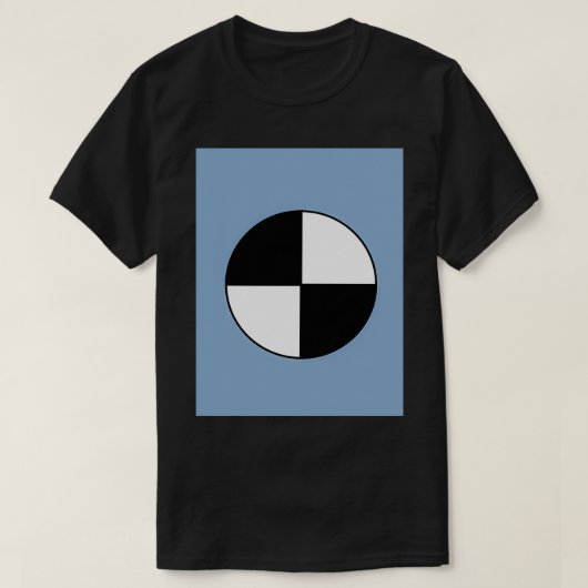Secchi-schijf T-shirt (Design voorkant)