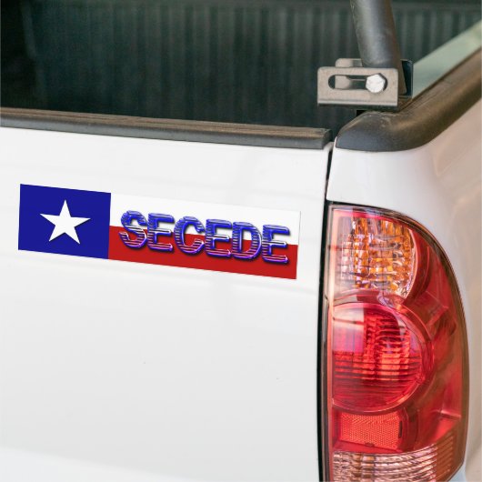 SECEDE! BUMPERSTICKER (Op Truck)