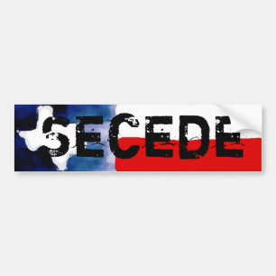 Secede Bumpersticker