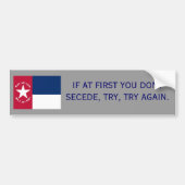 Secede - NC Bumpersticker (Voorkant)